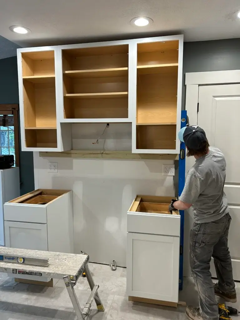 Kitchen Remodeling Project in Dayton — drywall repair
